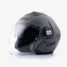 Casco Jet BLAUER REAL Monochrome Titanium Opaco